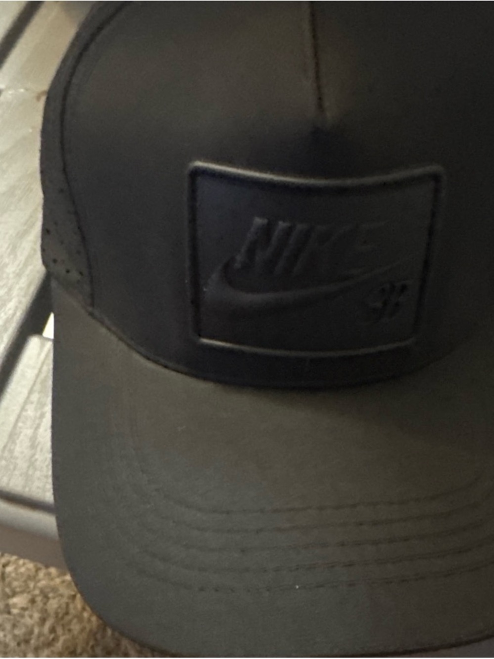 Nike SP Black Embossed Logo Baseball Cap